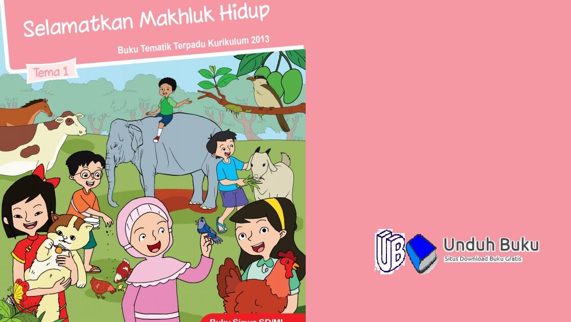 Buku Kelas 6 Tema 1 SD MI Kurikulum 2013 Rev 2018