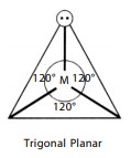 bentuk trigonal planar