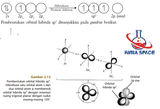 pembentukan orbital hibrida sp2