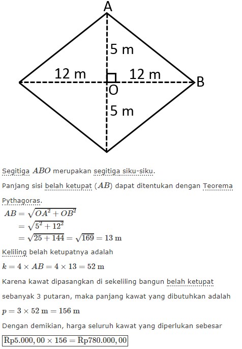25++ Contoh soal segitiga dan segiempat serta jawabannya kelas 7 brainly info