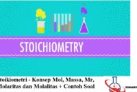 Stoikiometri - Konsep Mol, Massa, Molaritas dan Molalitas + Contoh Soal