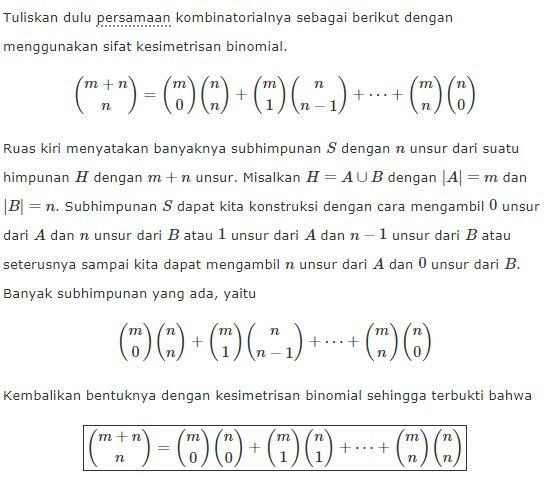 27 Soal Kombinatorika Permutasi Dan Kombinasi Pembahasan