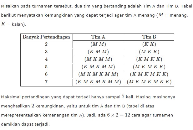 27 Soal Kombinatorika Permutasi Dan Kombinasi Pembahasan