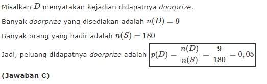 22 Contoh Soal Peluang Pilihan Ganda Dan Jawaban Pembahasan