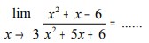 soal limit fungsi aljabar no 12