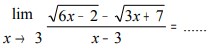 soal limit fungsi aljabar no 26