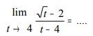 soal limit fungsi aljabar no 3